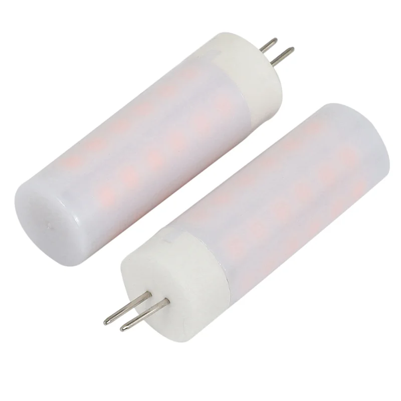 

ABUP-4Pcs 3W 230 Lm G4 LED Corn Lights 36 Leds SMD 2835 Flame Effect Warm White DC 12V ( Warm White, DC12V)