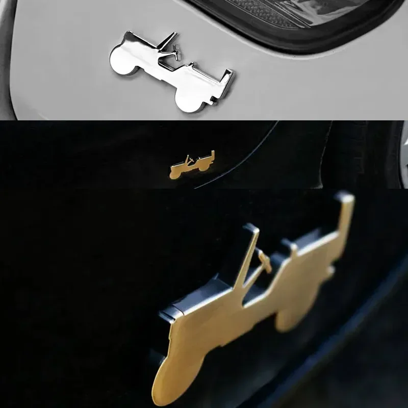 

Badge Sticker For US American car Engine Fender trunk Tail Rear Decal Emblem 3D Premium Vintage car Royal Stance 1941 Willys