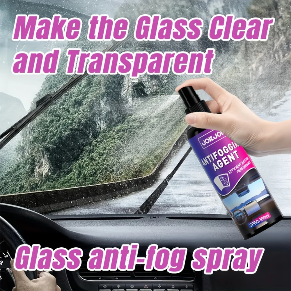 

Спрей KJM для стекол, подходит для лобовых стекол автомобиля и зеркал заднего вида, эффективный спрей от запотевания и дождя, высокоэффективный