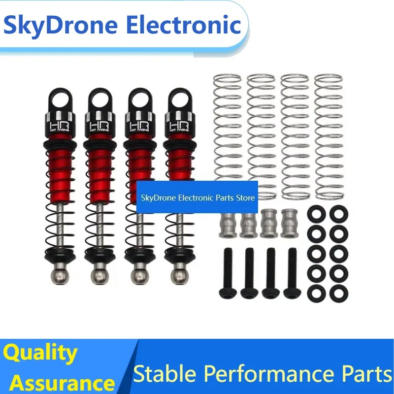 SkyDElHot Racing Aluminum Oil-dampened Shock Set For Kyosho Mini-Z 4x4 Jimny Sierra Kinetic 1/18 Car Part Replace Upgrade KMC43T