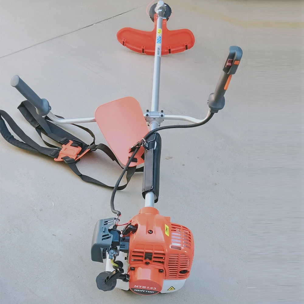 

ATV&UTVH143 Power String Trimmer Strong Power Grass Trimmer Petrol Brushcutter 41.5cc for Professional Use