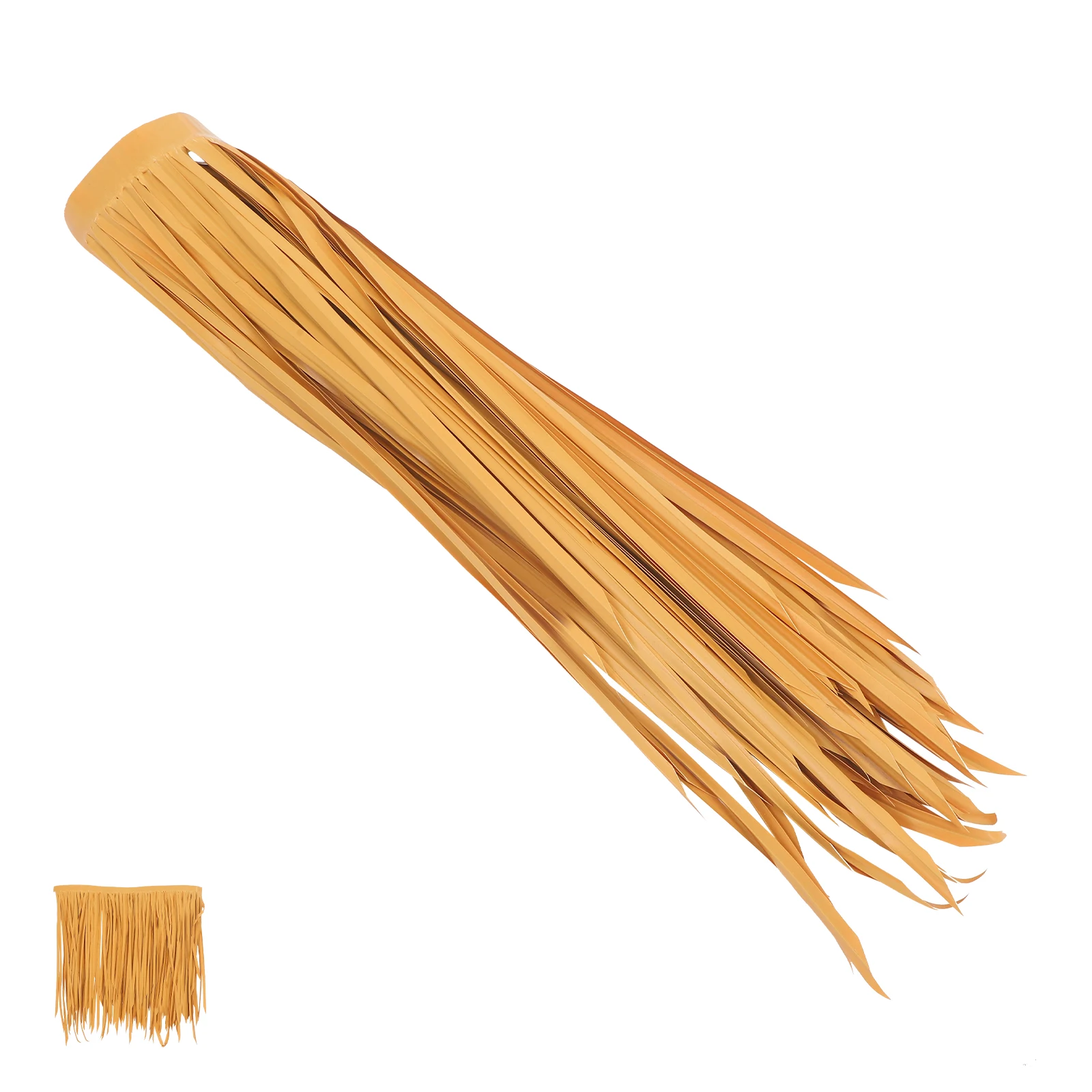 

Simulated Thatch Tile Artificial Roofing Straw Panel for Landscaping Decor Garden Blind Grass Simulation Fake Thatch Lifelike