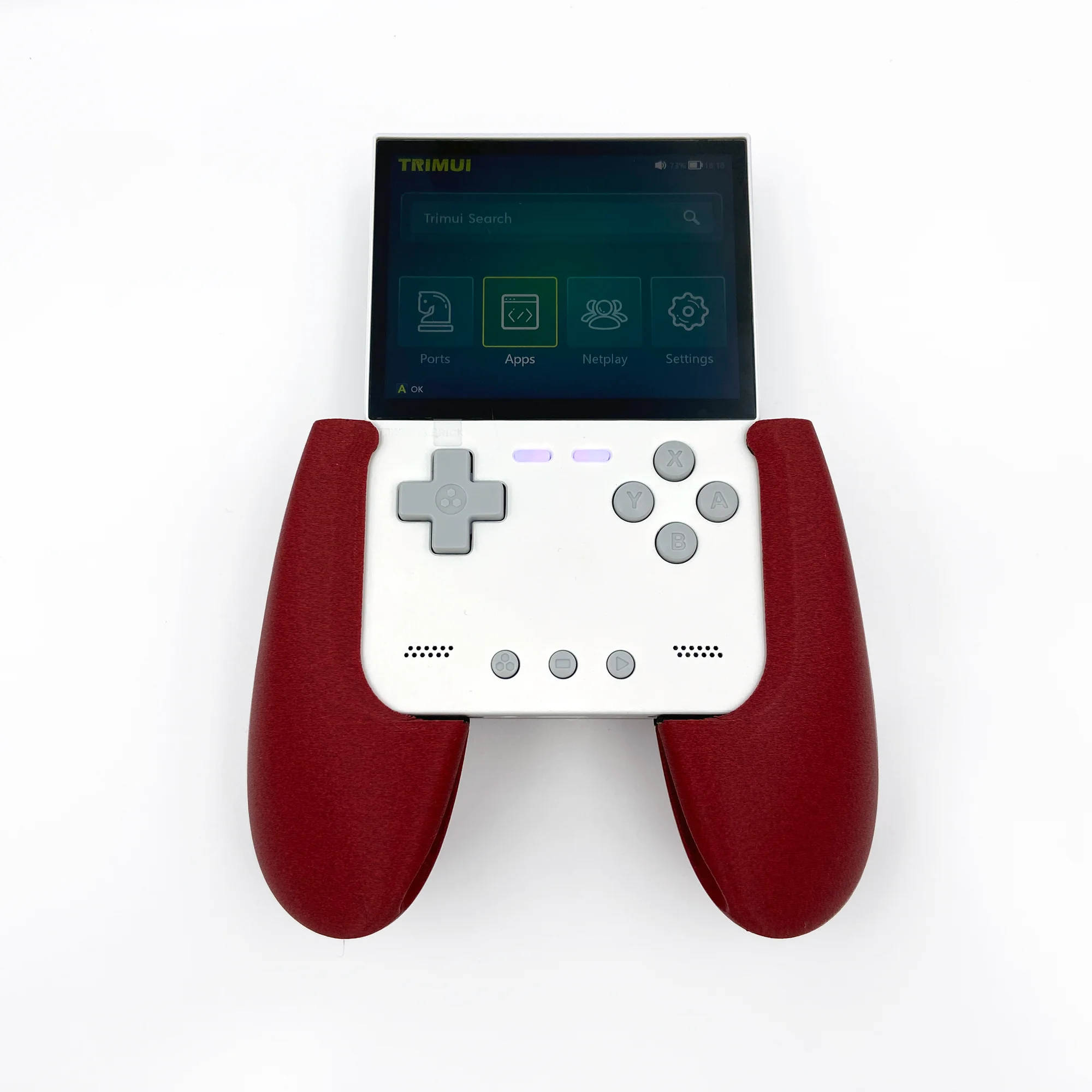 

A Comfortable Holding Handle For Trimui Brick Handheld Accessories TRIMUI BRICK Grip 3D Printed Controller Ergonomic Design