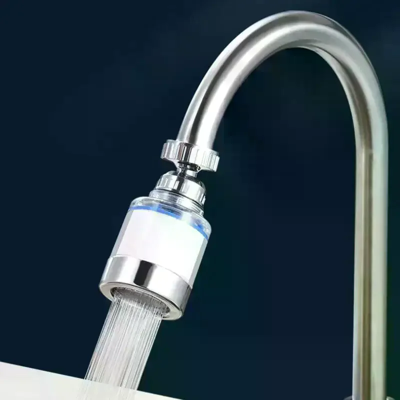 Rotating Water Purifier Filter Tap Universal For Kitchen Bathroom Shower Household Filter PP Cotton High Density 360