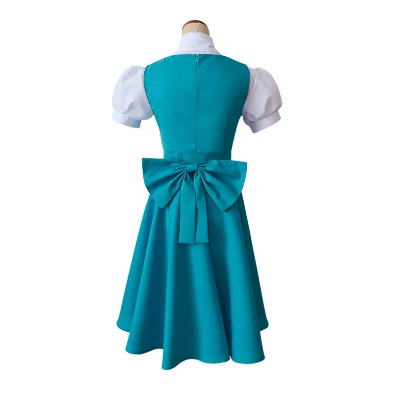Akane Tendo Cosplay Costume Anime School Uniform Blue Kawaii Halloween Party Outfits ty'4