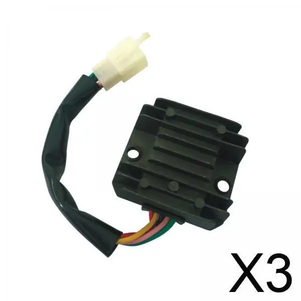 

Electrical Voltage Regulator Rectifier Wear Resistant ABS Easy to Install for 4wd Motorcycles 125 Cc Parts
