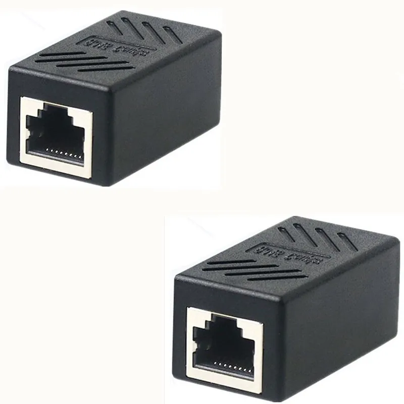 이더넷 케이블 익스텐더, RJ45 cat 5 cat 6 cat6a 커플러, 익스텐더 커넥터-이더넷 커플러, 암에서 암으로