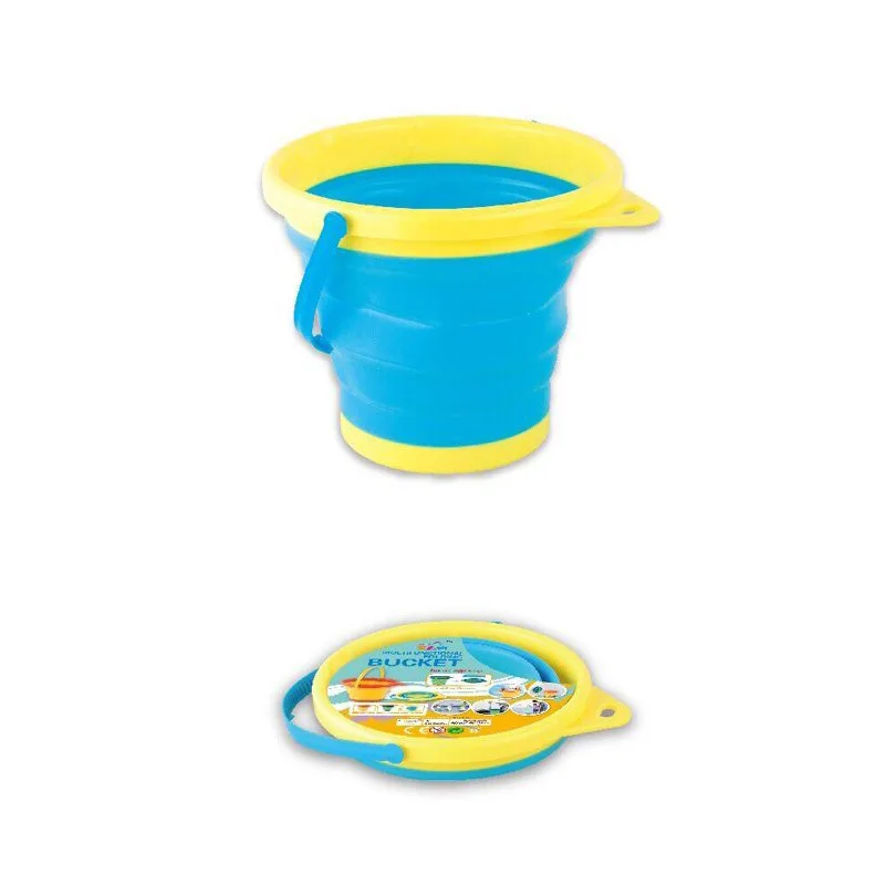 Outdoor Portable Beach Bucket Sand Shovel Toy Baby Mini Digging Sand Tool Retractable Children Bucket Sandbox Toys Kids Gifts