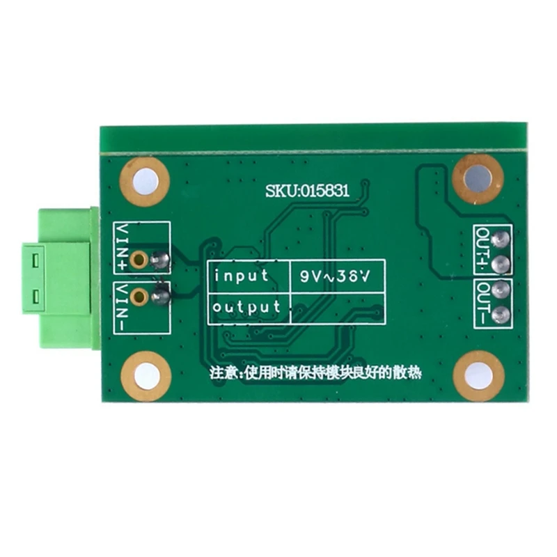 A31R-DC-DC Industrial Grade Wide Voltage Step-Up and Step-Down High Power Regulator Module 9-36V to 12V Output
