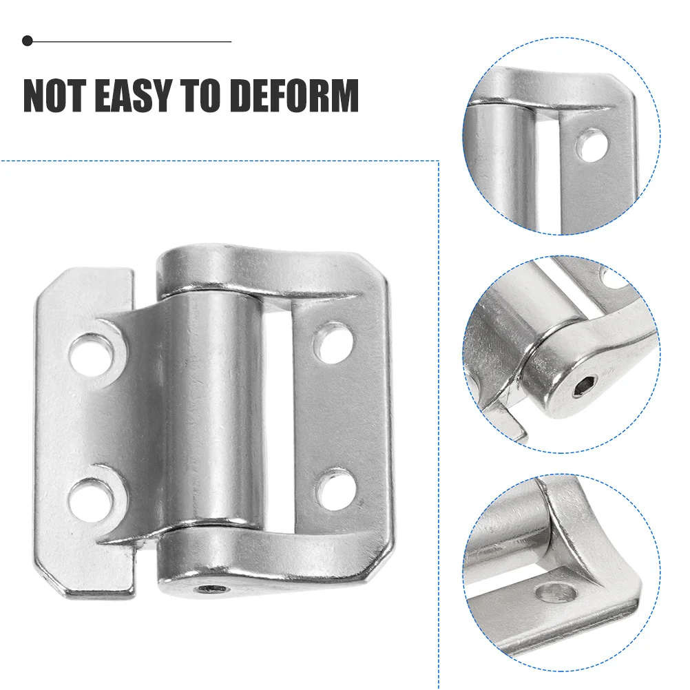 

Damping Cabinet Door Hinge Zinc Alloy Steel Heavy Duty Adjustable Angle Silent Close Hinge for Kitchen Bathroom Metal Cupboard