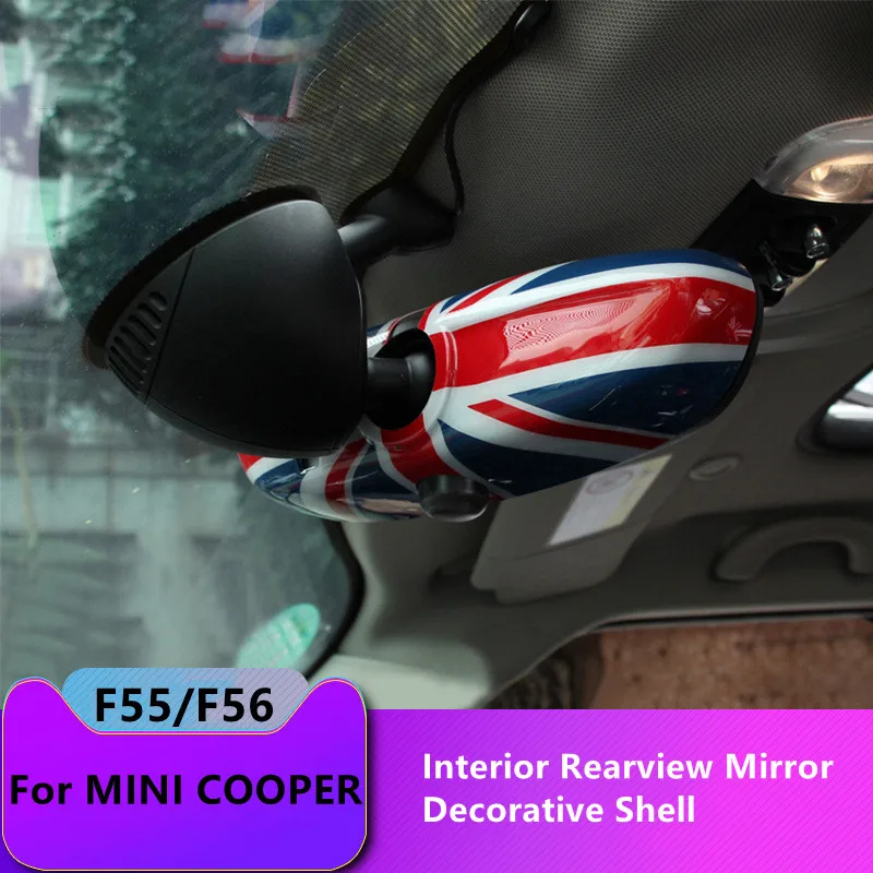 

For MINI Cooper F54 F55 F56 F57 F58 F59 F60 Countryman Rearview Mirror Housing Cover Reversing Mirrors Interior Decoration Shell