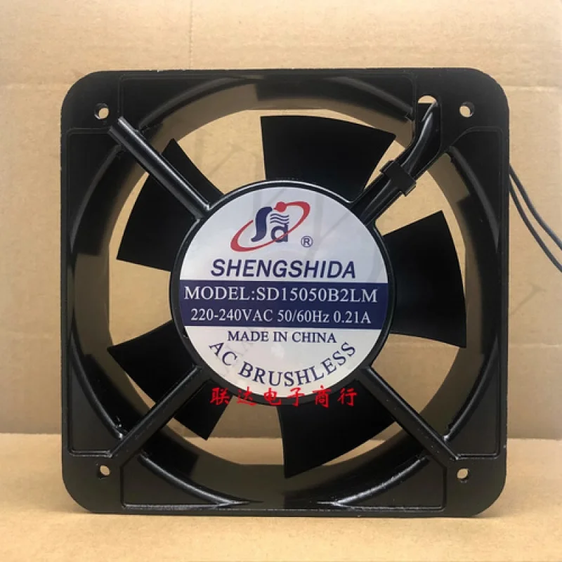 

Y+ ДЛЯ SHENGSHIDA SD15050B2LM AC220-240V 0.21A 15CM Охлаждающий вентилятор переменного тока