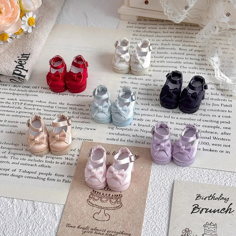 Only Doll Shoes Bow Candy Box Is Suitable For 12 Points Bjd/Ob11 Akx Body Light Yan Mushroom Baby Shoes Bjd Baby Shoes