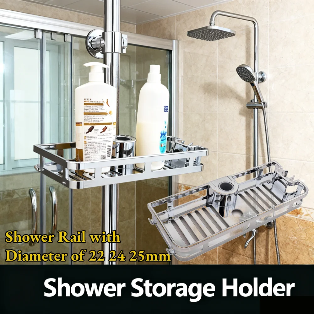 Rak Tempat Pancuran Krom Plast - Home Bathroom Renovation ulasan dan harga