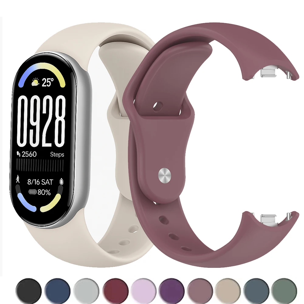 �y�Z�[�����zXiaomi Mi Band 10 9 8�p�X�|�[�c�V���R���X�g���b�v�A�A�N�Z�T���[�A�\�t�g���o�[�u���X���b�g�A���X�g�o���h�AXiaomi�X�}�[�g�o���h8 9 10 NFC�Ή�