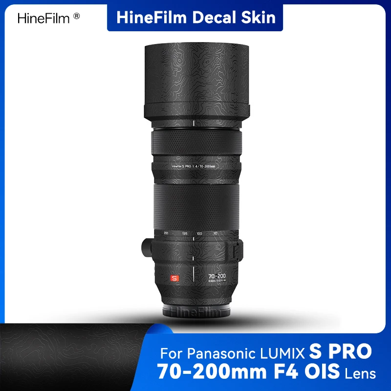 

Защитная пленка Hinefilm для объектива LUMIX S Pro 70-200 F4, наклейка-пленка для объектива Panasonic S PRO 70-200mm f/4, защита для объектива 70 200pro