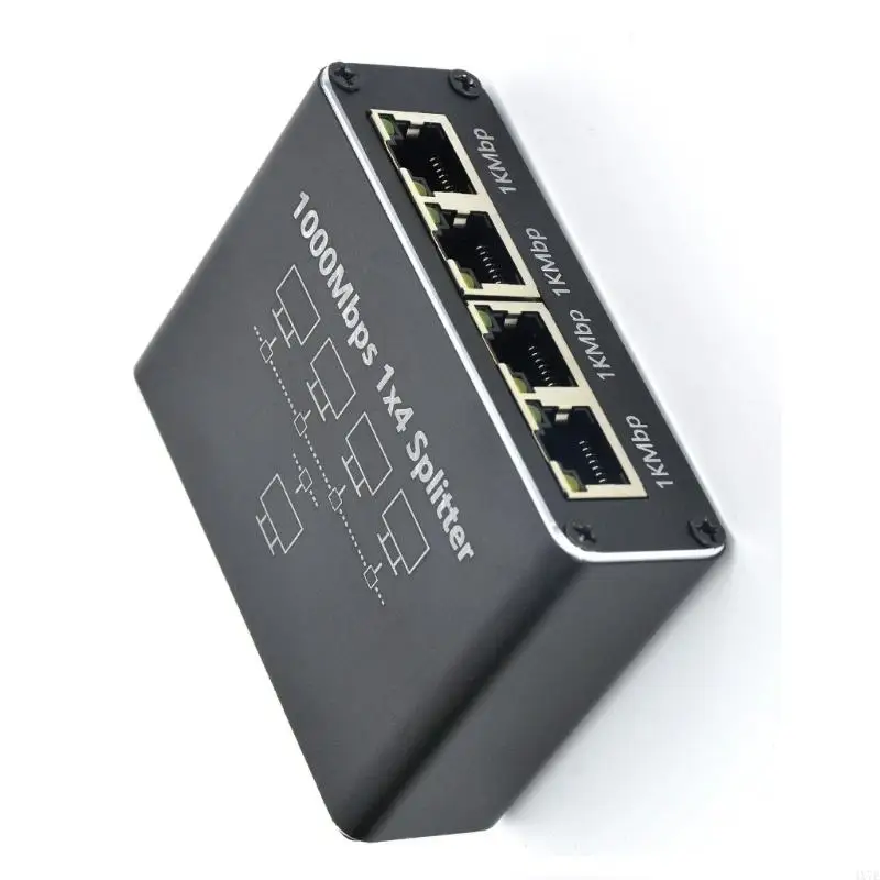 

4x7e Gigabit Networking Splitter 2 3 4port RJ45 Стабильное соединение быстро скорости для дома