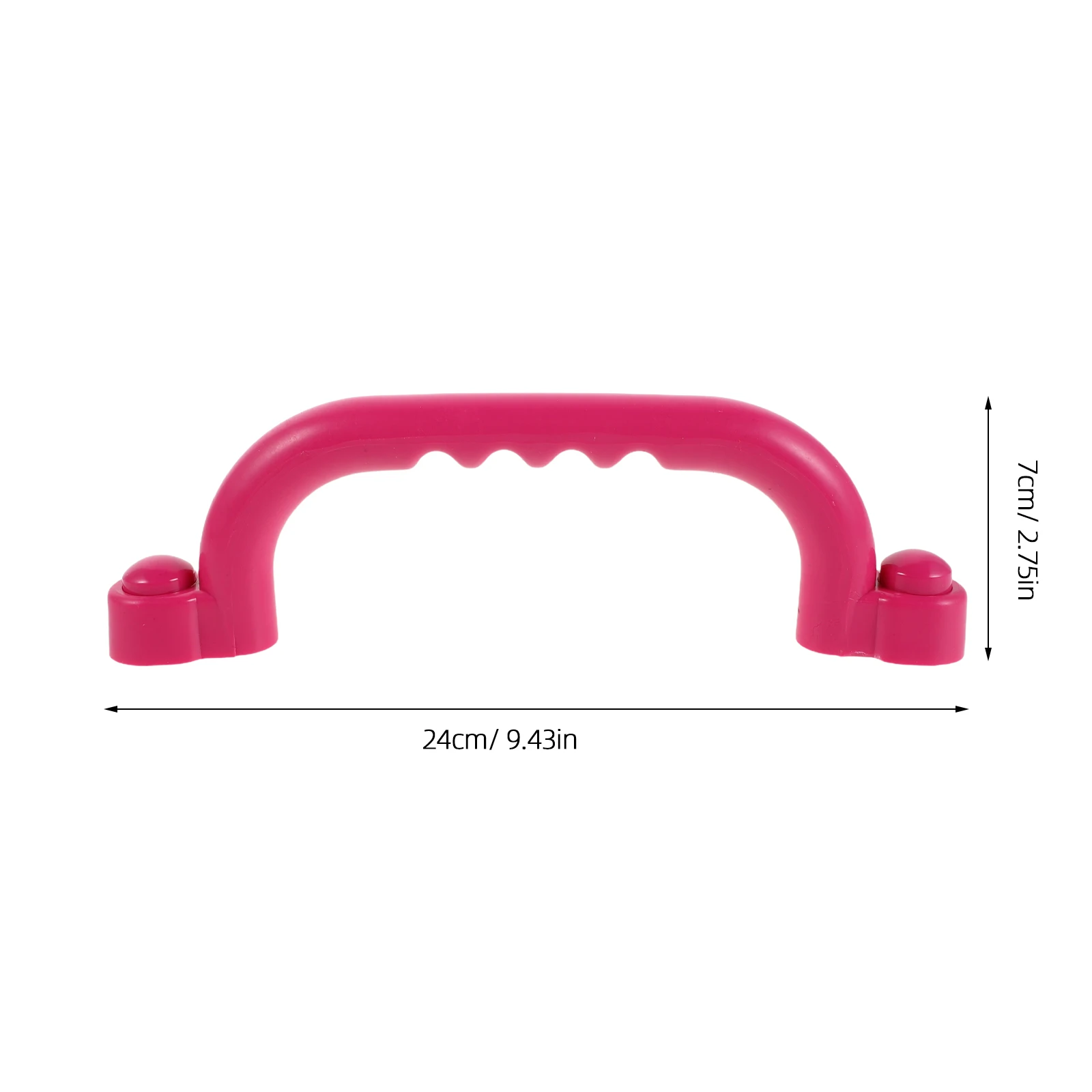 1쌍 안전 놀이터 손잡이 플라스틱 그랩 바 어린이 놀이집 클라이밍 프레임 그네 세트 손잡이 야외 놀이 세트