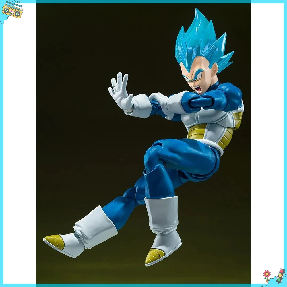 

Original Bandai Dragon Ball S.H.Figuart SHF Vegeta Super Saiyan God Super Saiyan Vegeta Action Figure Toy