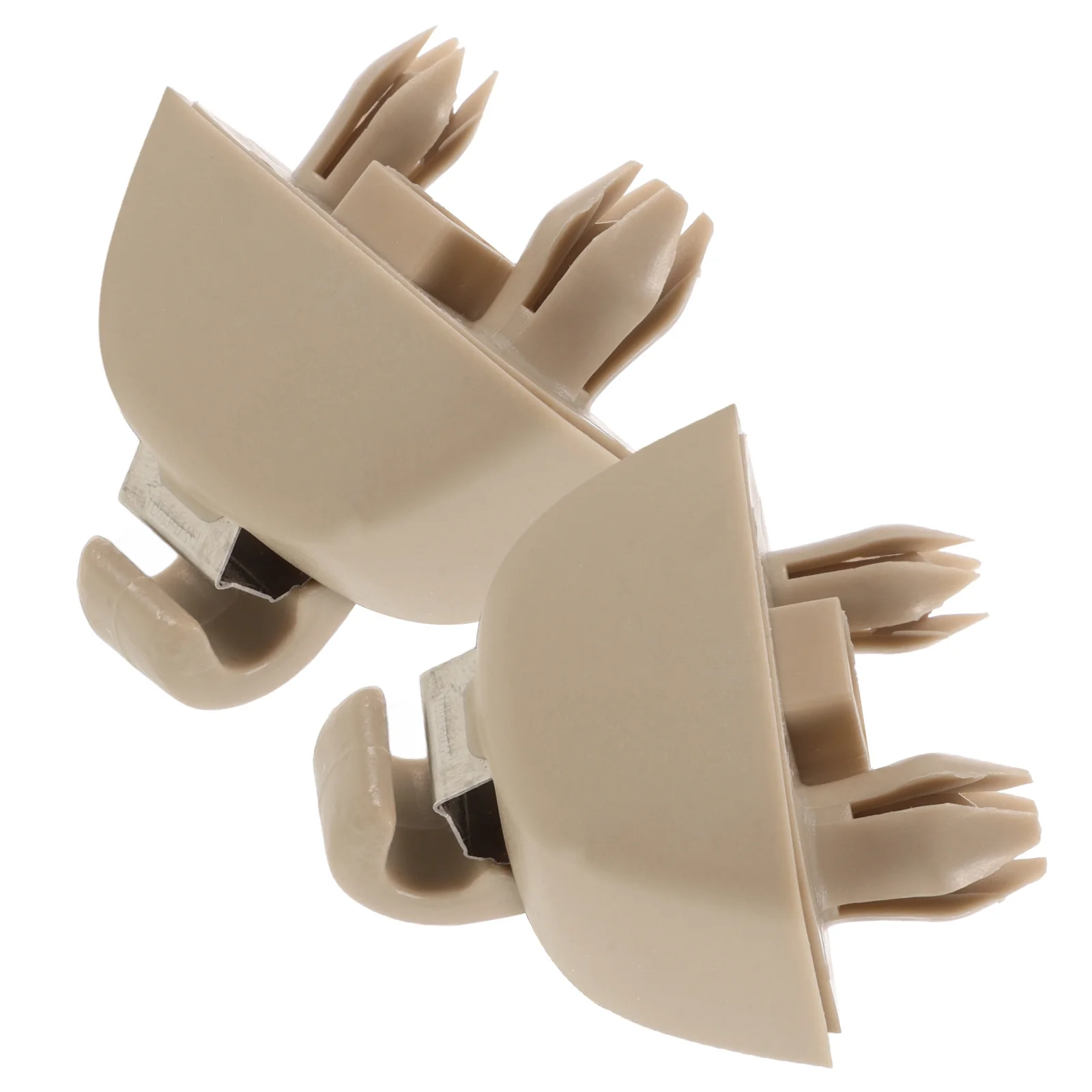 

2Pcs Sun Visor Hook Clips Plastic Car Interior Retainer Clips Easy Install Vehicle Accessories Secure Sun Visor Holder Latch