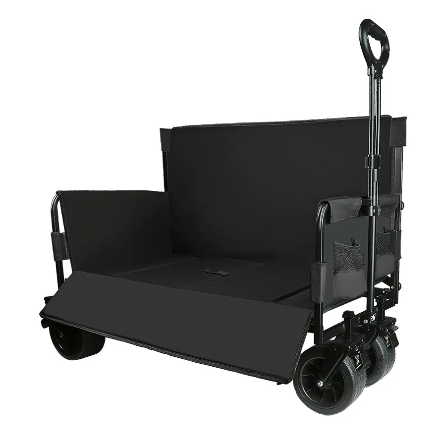 Carrito de Camping Extra Grande, Plegable, Portátil, para Exteriores, para Transportar, Mover y Arrastrar, Ideal para Picnic y Campamento