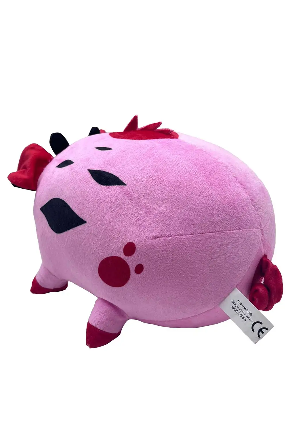 Fat Nuggets Porco Plush Cosplay Adereços, Mascote macio recheado, Halloween Party Decor, Hazbin Fantasy, Natal e presente de aniversário para criança, 18 centímetros