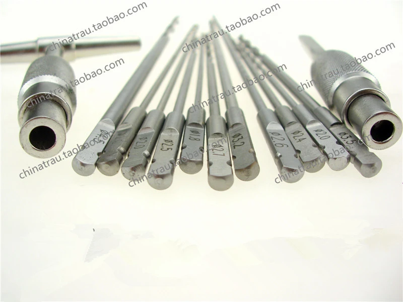 orthopedic instrument AO Quick change bone drill bit Lengthen locking plate screw drill guider Pet Small animal Veterinary