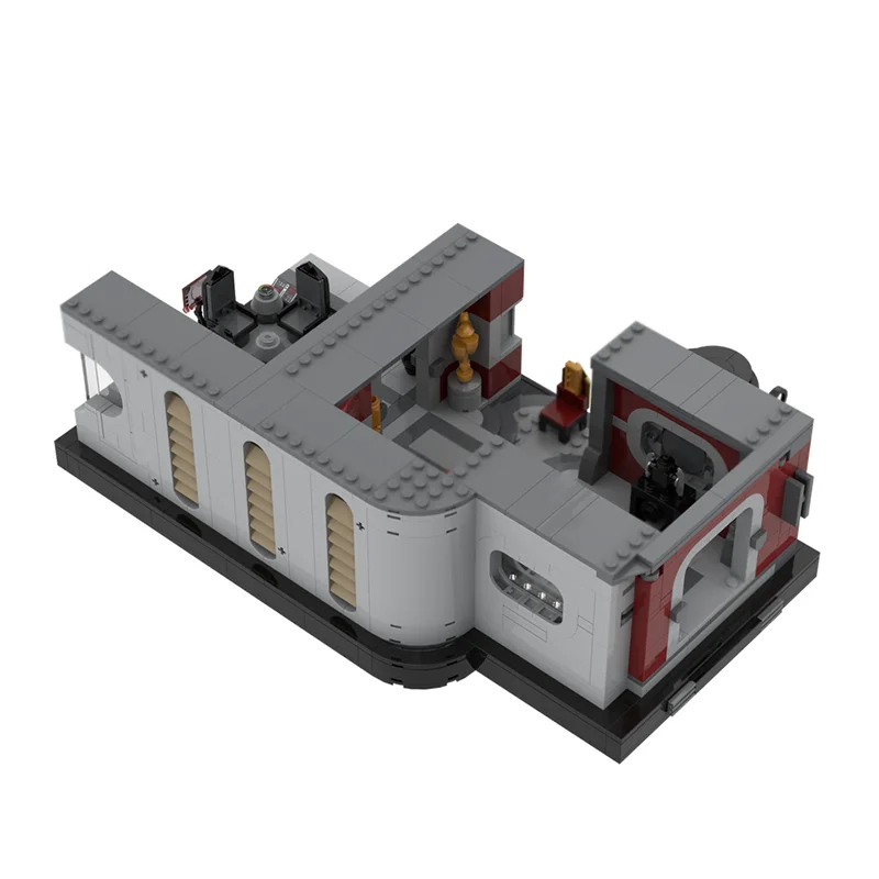 ตัวต่อโมเดลภาพยนตร์ Star Movie ชุดขยายโมดูลาร์ Senate Arrest ของเล่นตัวต่อเทคโนโลยี ของขวัญคริสต์มาส DIY ของเล่นประกอบเอง