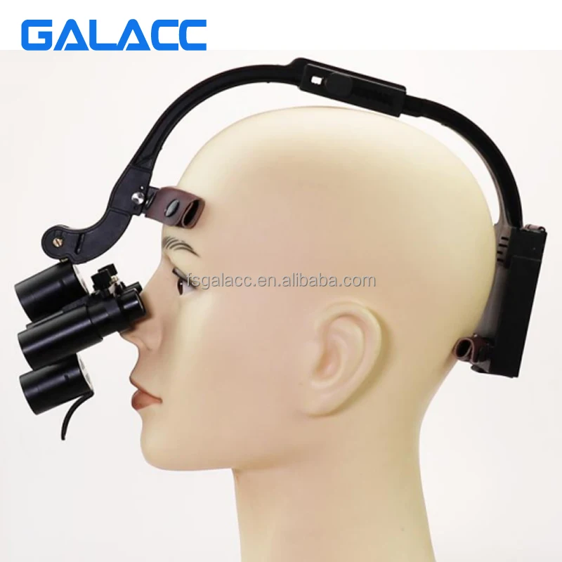 

New 6x Surgical Headband Loupes/headlight Magnifying Glasses Dental and Surgical Loupes