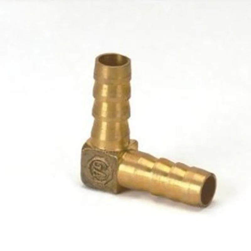 5 pcs Brass Hose Pipe Fitting Coupling Elbow Equal Reducing Barb 4mm-16mm ID Hose Copper Barbed Coupler Connector Adapter