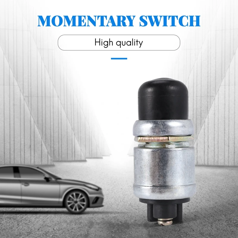 Heavy Duty Engine Start Push Button Heavy-Duty Momentary Start Switch 12V Dc Weatherproof Push Button Start Switch(50 Amps)