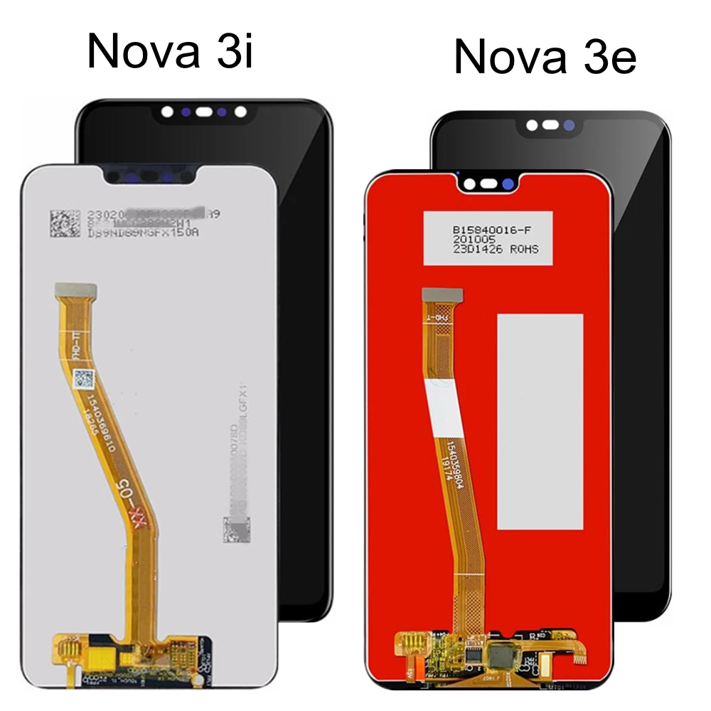 

6.3 For Huawei Nova3 Nova3i LCD Display Touch Screen For HUAWEI Nova 3e LCD Nova 3 3i PAR-AL00 Display Replacement parts