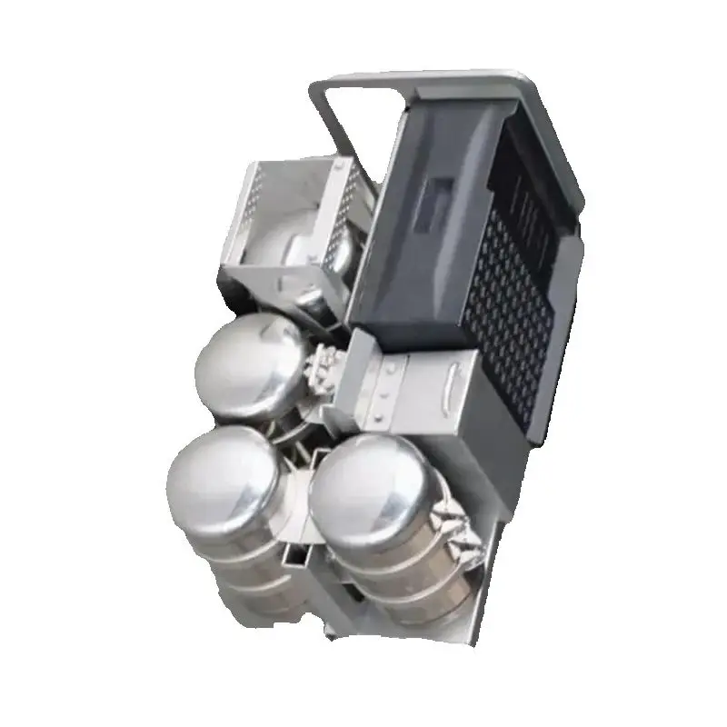 نموذج ScaleClub لشاحنة مقطورة 1/14 FH750 صندوق بطارية مطور حزام خزان الغاز دواسة ملحقات RC #1