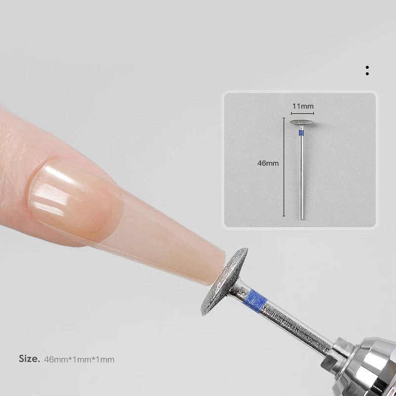 Soucoupe volante, tête de meulage, vernis à ongles Portable, outils de polissage professionnels, élimination des peaux mortes, perceuse, 3 pièces