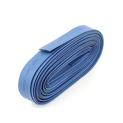 Blue 12mm Dia Polyolefin 2:1 Heat Shrink Tubing Wire Wrap Cable Sleeve 10M 33Ft