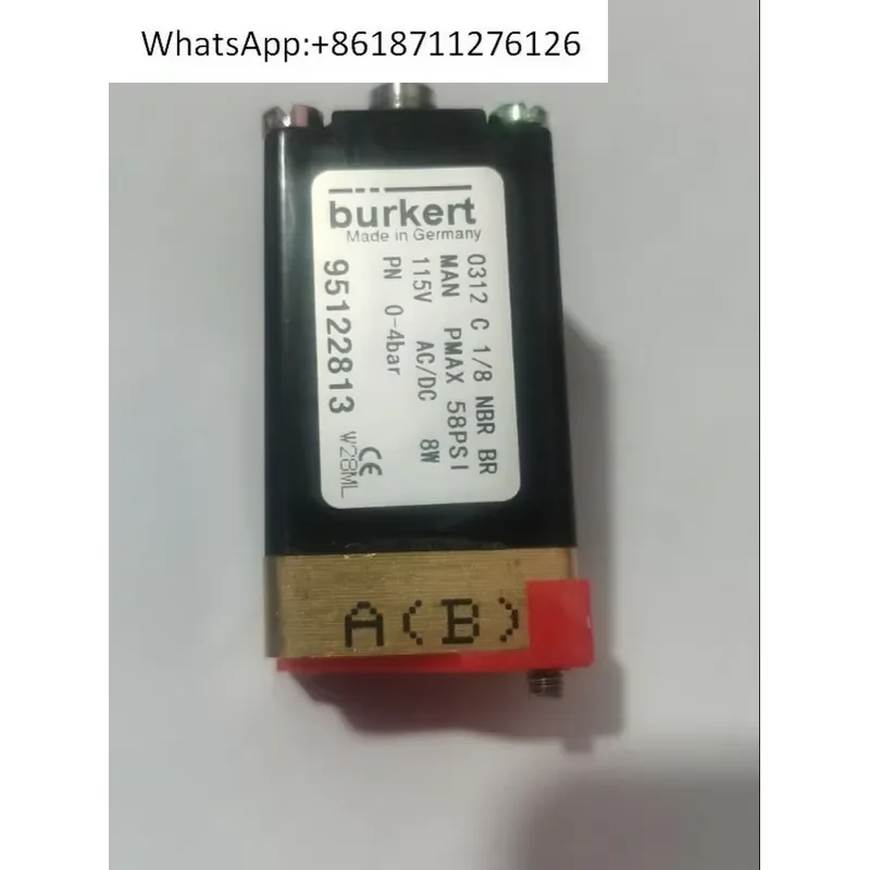 1pcs Baode 0312 6014 Solenoid Valve Precision Instrument 95122813 Testing Device Valve for Industrial Automation Control