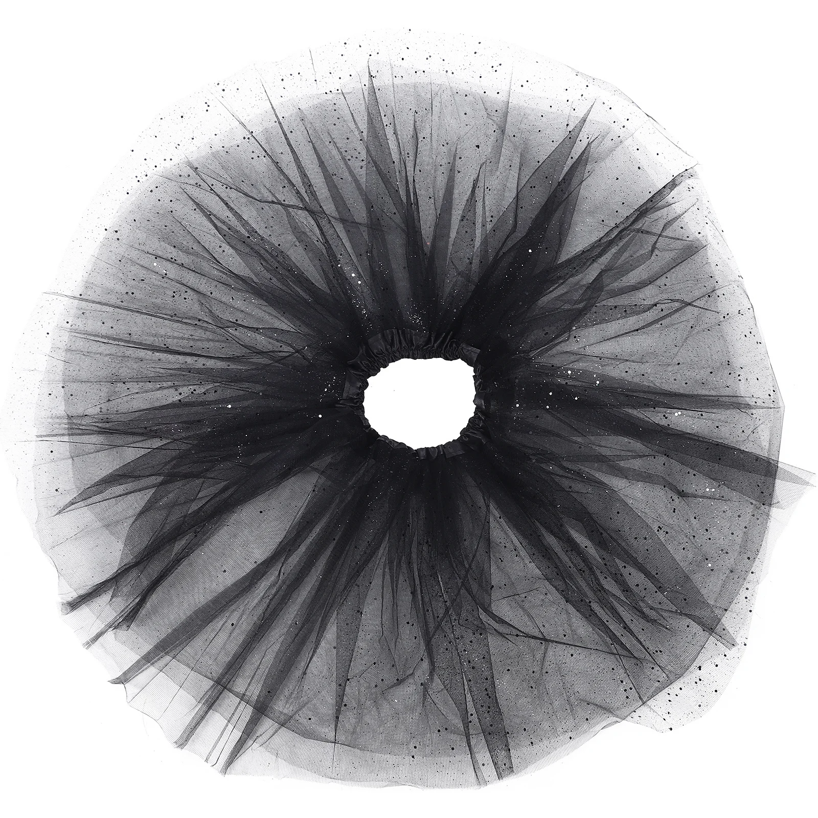 Błyszcząca Tiulowa Spódniczka Tutu Lekka Tiulowa Spódnica dla Dorosłych Dziewcząt na Imprezę Kostium Tiulowa Spódnica Kostium Cosplay Elegancka Spódnica Baletowa