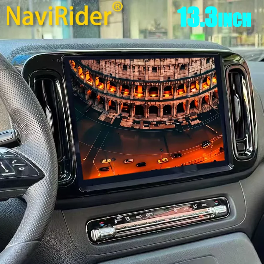 

13.3-дюймовый Android-экран для Mercedes Benz Vito 116 W447 2024, мультимедийный видеоплеер, стереосистема, GPS, автонавигация, CarPlay, головное устройство M