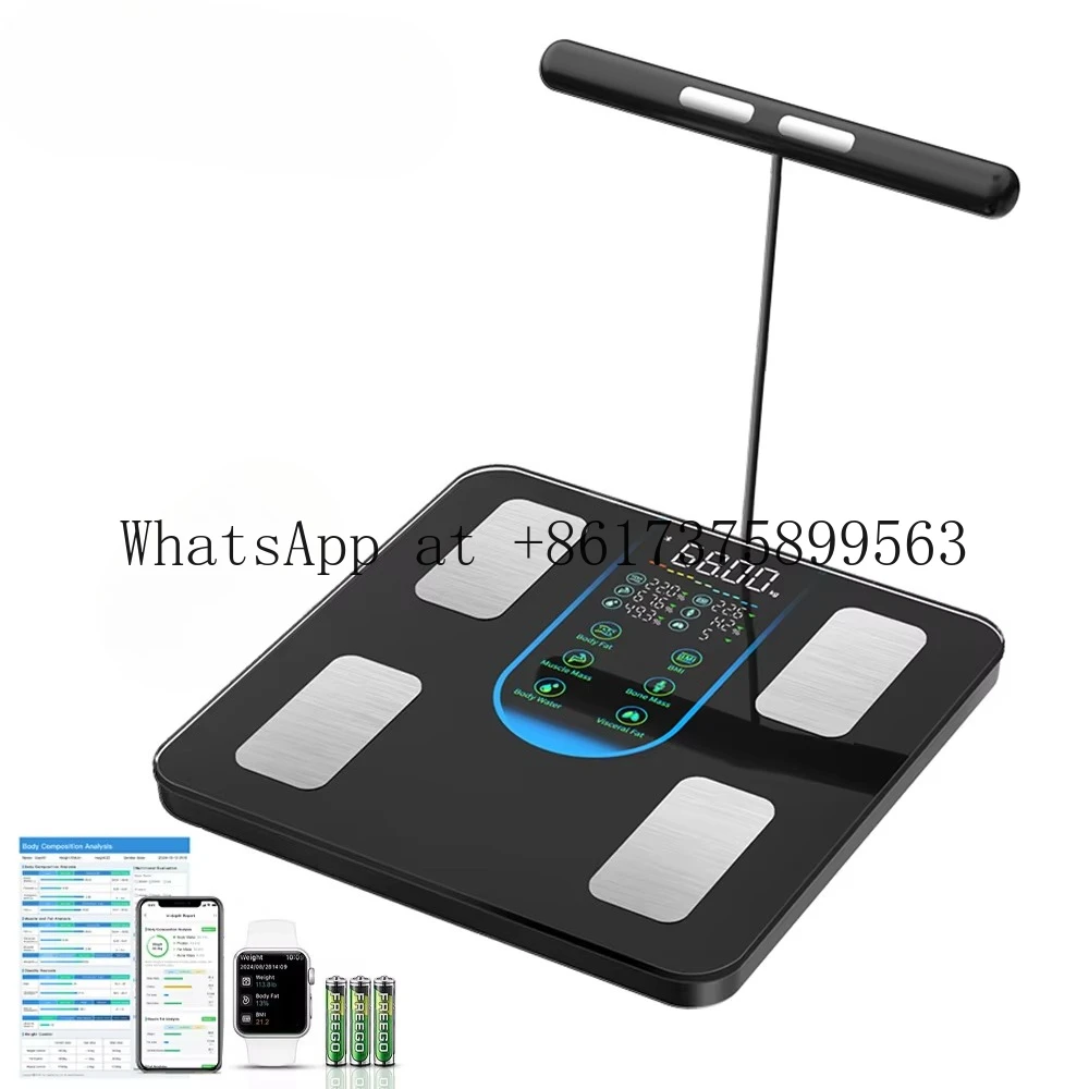 Electrode Body Composition Scale Portable BMI Body for Home Gym Fitness