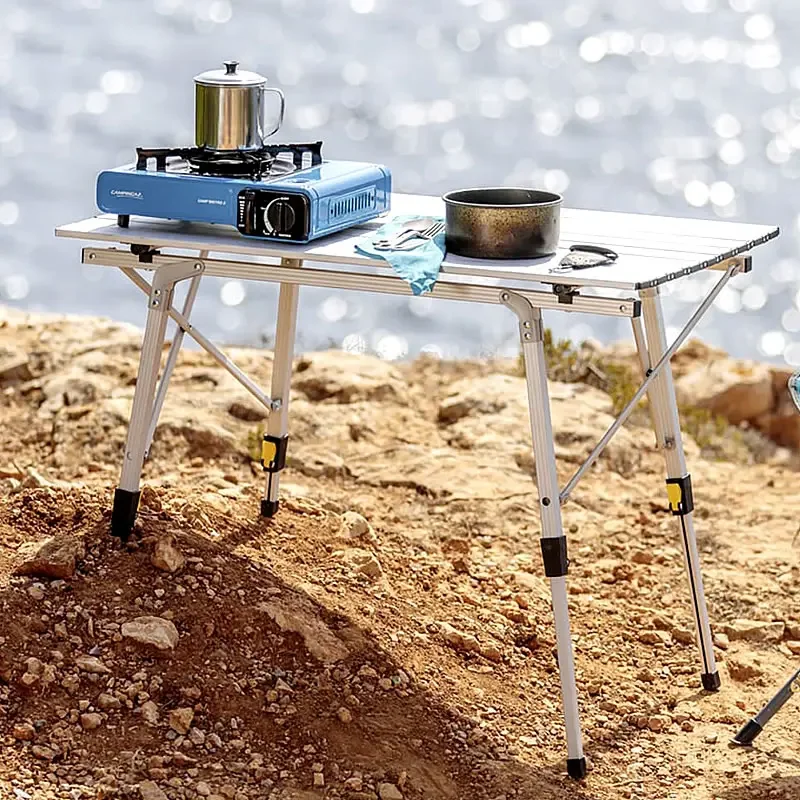 Lightenup Camping Table Aluminum Alloy Lightweight Multifunctional Portable Detachable Expandable Assemble Outdoor Camping Table