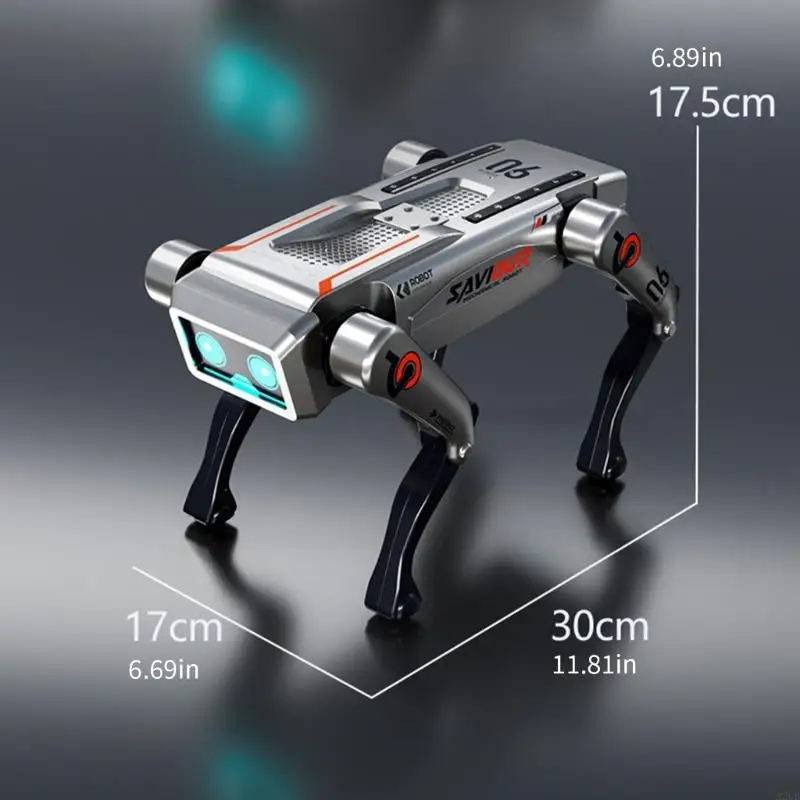 AI Robotic Dog Toy With Intelligent Voice Interaction And Realistic Movements For Children Educational Play A2UB
