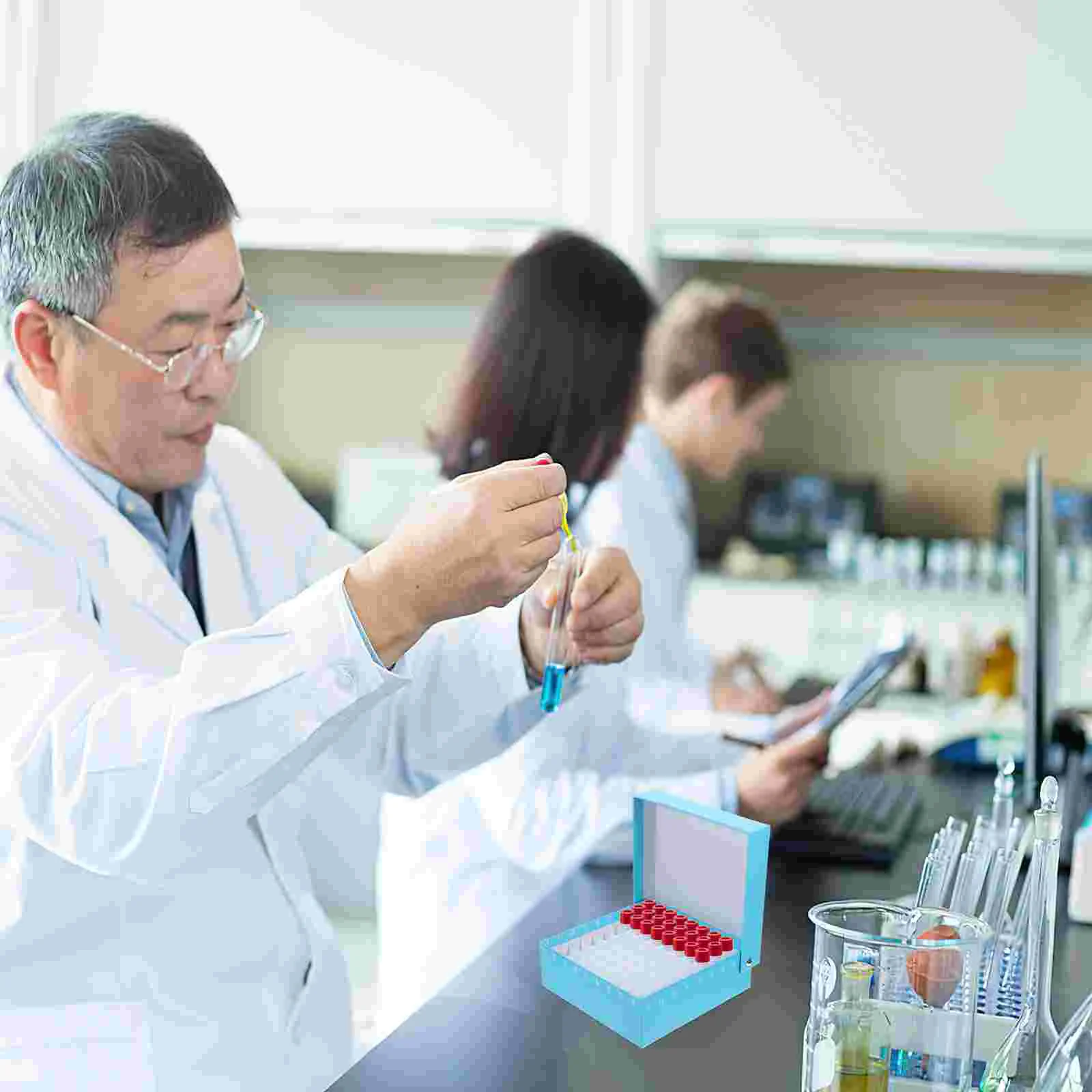 Tube Box Laboratory Microcentrifuge Holder Cryogenic Storage for Paper Freezer