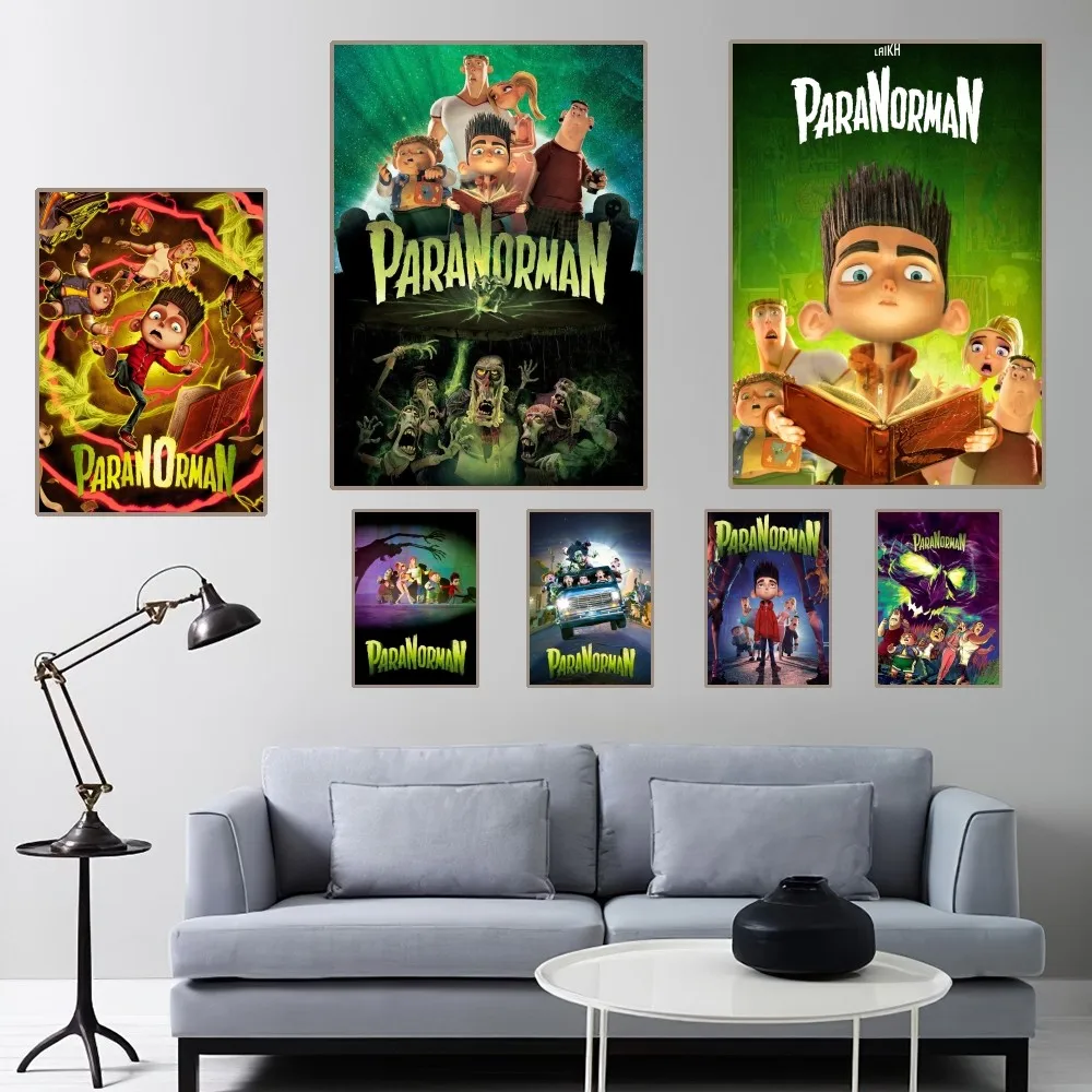 ParaNorman Cartoon Poster Home Room Decor Aesthetic Art Wall Painting Stickers