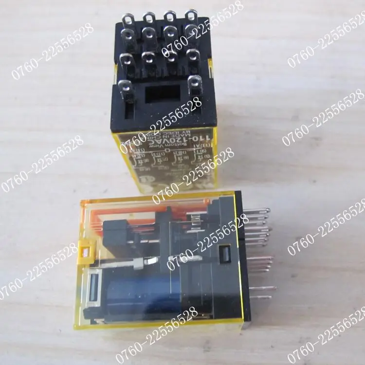 IDEC/Hequan Medium Power Small Relay 14-pin Intermediate Relay RU4S-A110 RU4S-A220