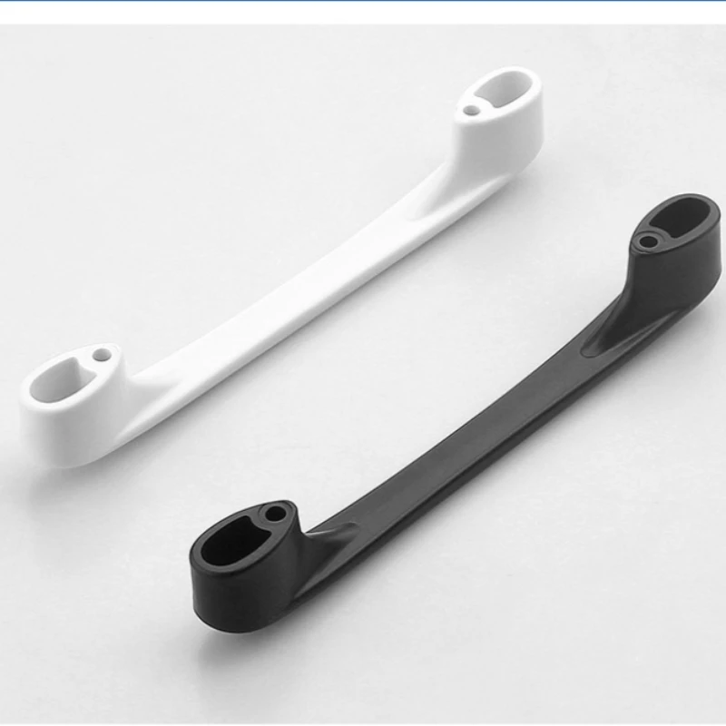 5pcs 96mm Hole Spacing Plastic Thumb Pull Handle For Office Mobile Cabinet File Cabinet Nightstand Shoe Cabinet Drawer