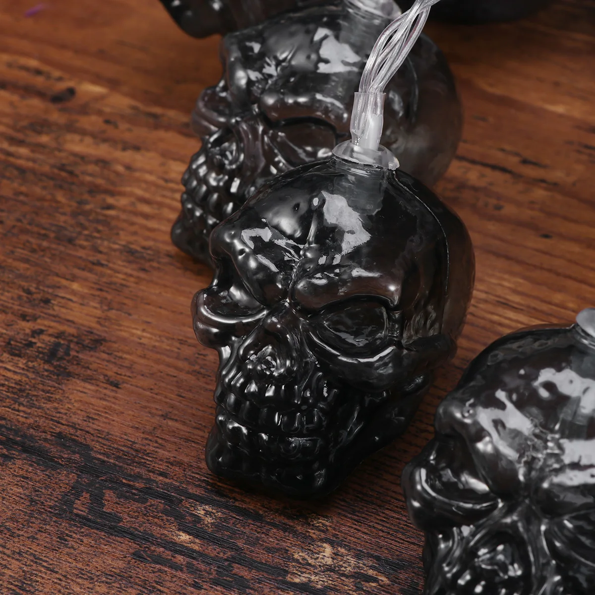 

Halloween LED String Lights Operated Skull Fairy Light Decorations for Party Garden Outdoor Home Lights