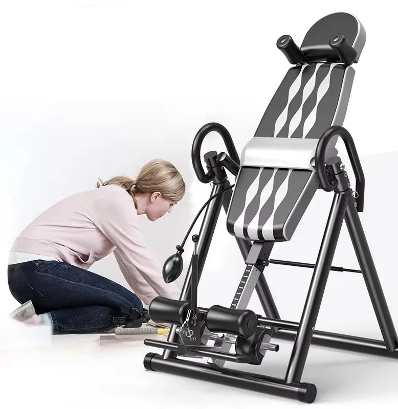 2026 Inflatable Height AdjustmentTherapy Inverted Handstand Machine Fitness Equipment For Gym Home 150kg Load Capacitypromote Sa