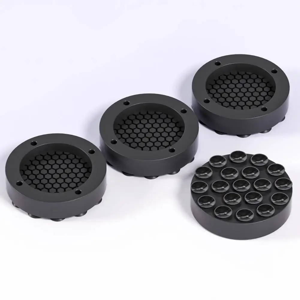 Round Feet Pad Furniture Risers Noise Reduction Shock Absorbing Furniture Feet Pads for Washing Machine Bed Table Couch for Sofa