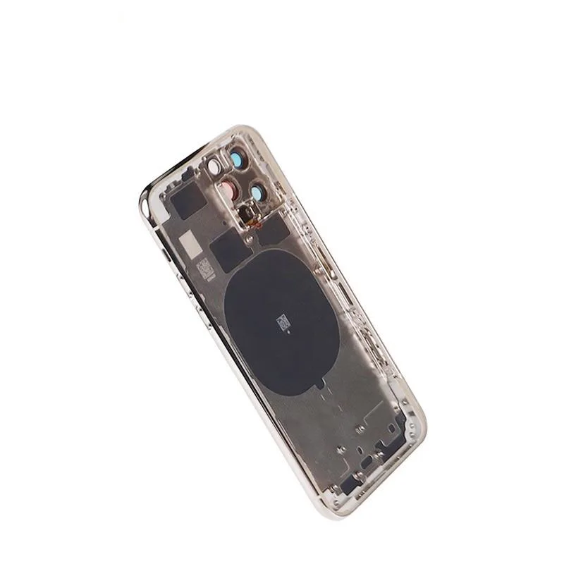 Rear Housing Case For iPhone 11 Pro MAX A2218, A2161, A2220 Battery Cover Middle Frame Replacement Back Housing Battery Case