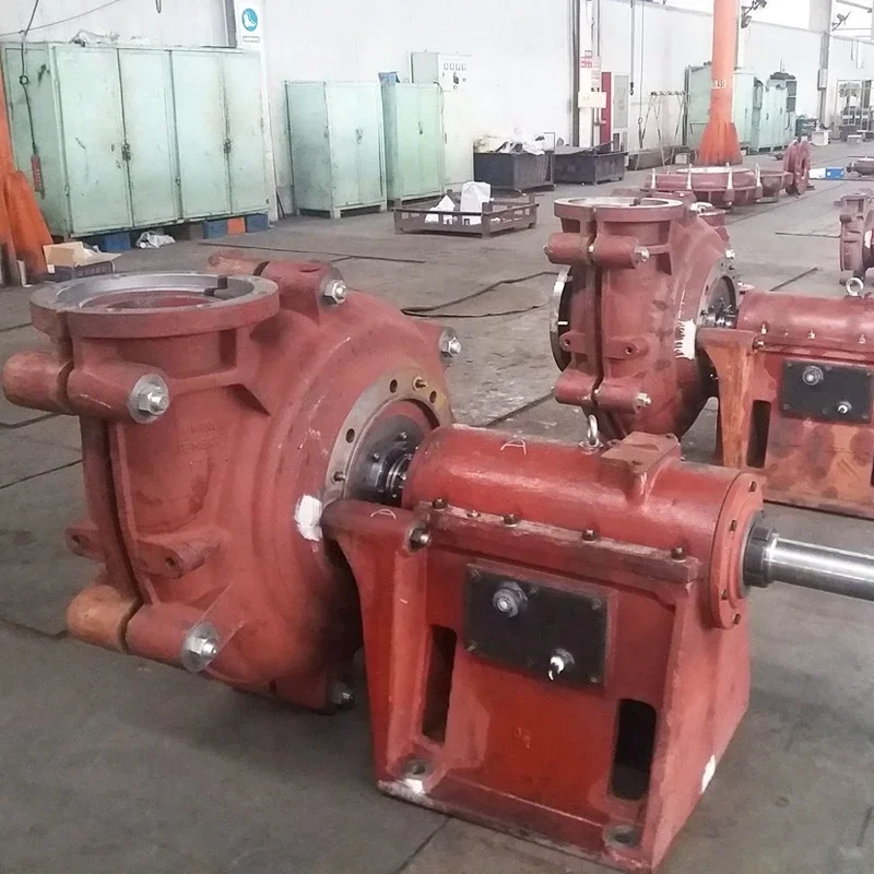 Horizontal Sand Slurry Feeding heavy duty high flow centrifugal pump open impeller water end suction pump for agricultural